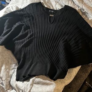 Black large sweater